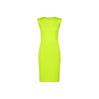 PLEATS PLEASE ISSEY MIYAKE Plissé Sleeveless Minidress