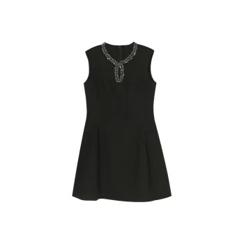 Summer Hooray Sleeveless Dress Women's Black