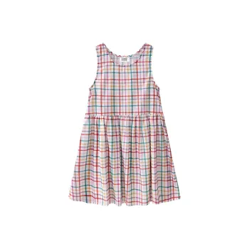 HTMEME Summer Youthful Mid Length Dress Women's