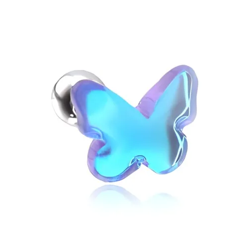 KwOnline Titanium Steel Stud Earrings Women's