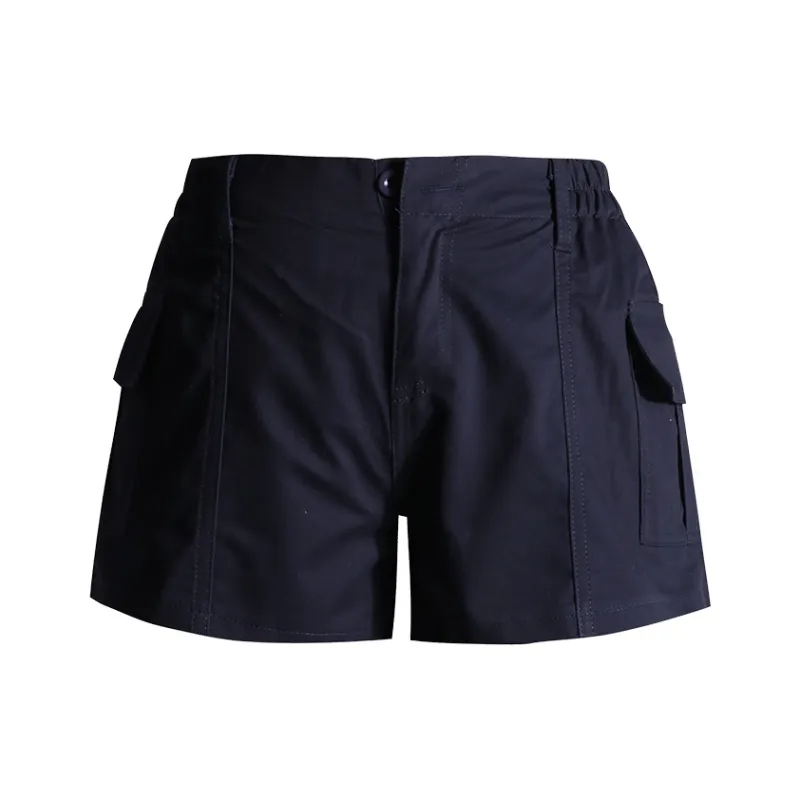 ZAZN Casual Shorts Women's Workwear Blue-0