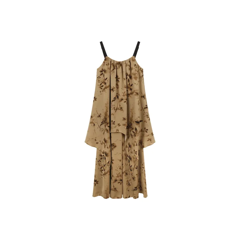 Migu Slip Dresses Women's Midsummer Multicolor Q12215-0