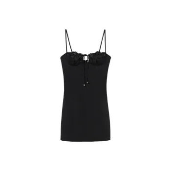 Blumarine Lace detail Mini Dress