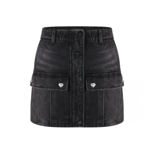 NOIR DESIR Casual Short Skirts Women's Black