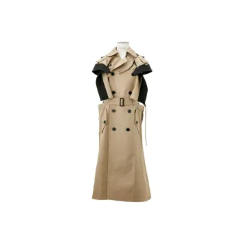 Sacai Sleeveless Dresses Women's Khaki