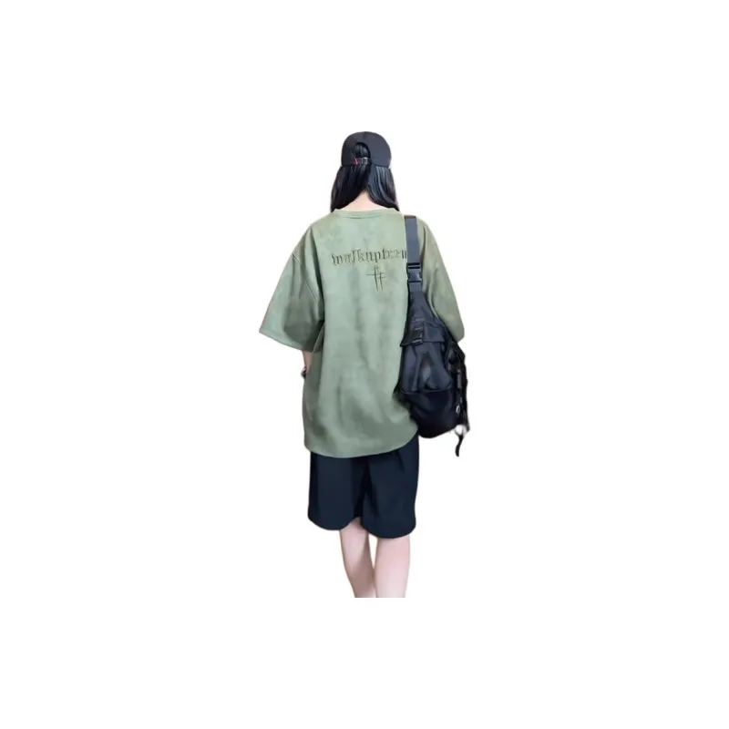 DARK HORSE T Shirts Unisex Army Green-0