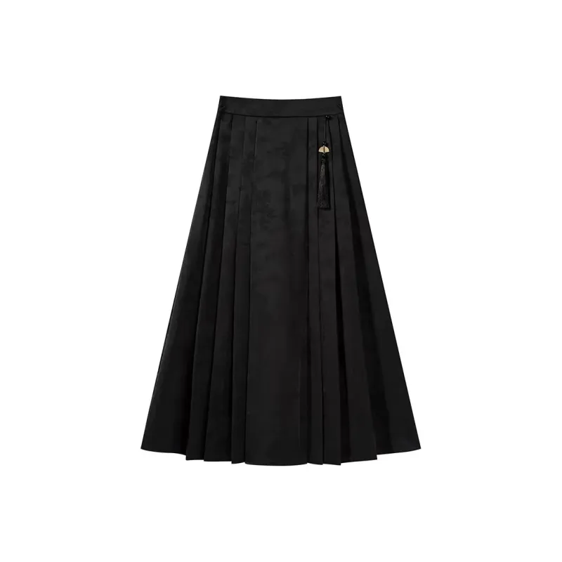 GLEE DIARY Casual Long Skirt Women's-6