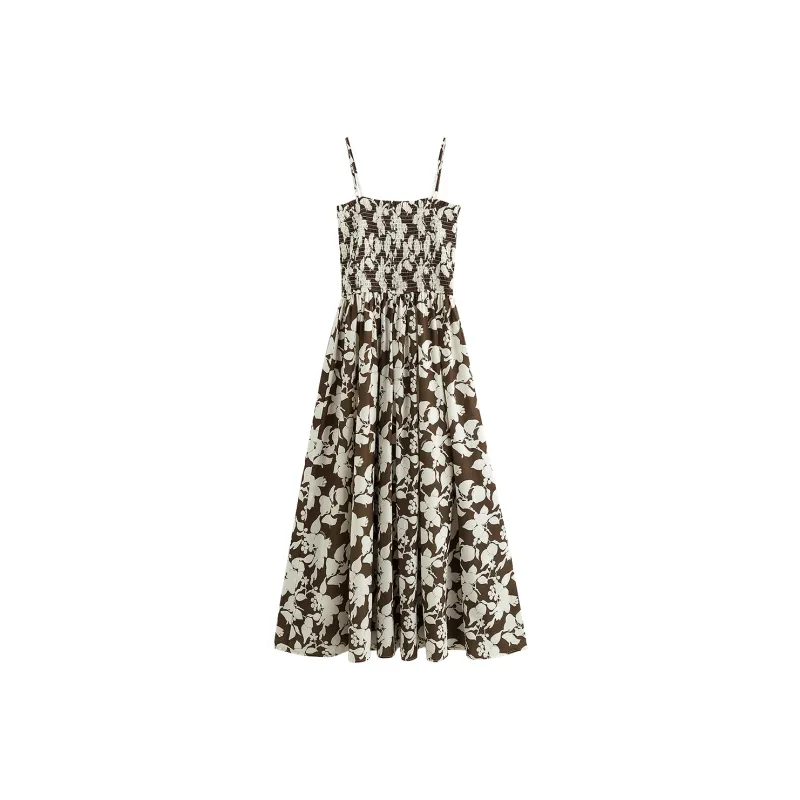 Initial Language Slip Dress Women's-0