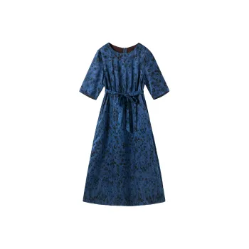 Hang Yi Court Short Sleeved Dress Women's