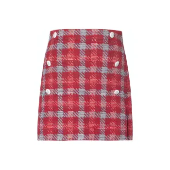 RARE Casual Short Skirts Women's Red