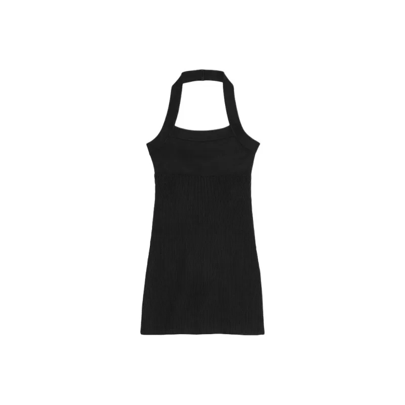 Victoria's Secret Sleeveless Dress Women's Black-0