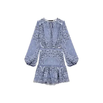 Maje Floral print Mini Dress