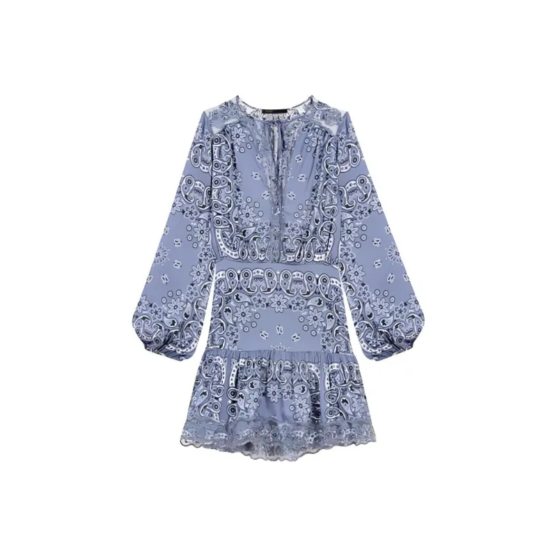 Maje Floral print Mini Dress-0
