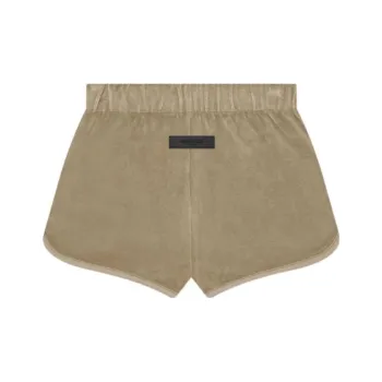 Fear Of God Essentials Women's Velour Beach Short Oak