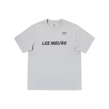 Lee T Shirts Men Light Gray