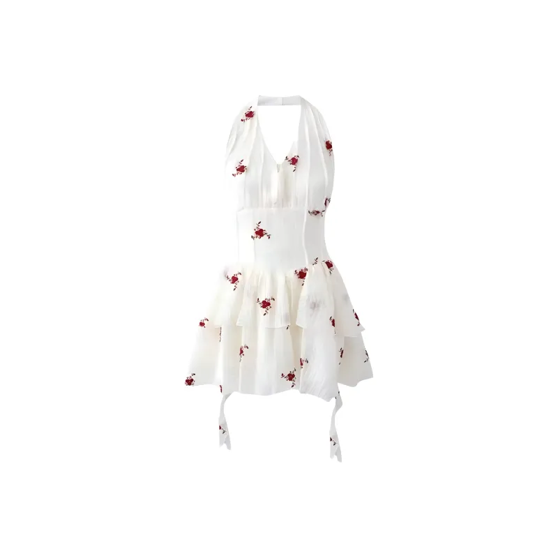 CZMO Sleeveless Dress Women's White-0