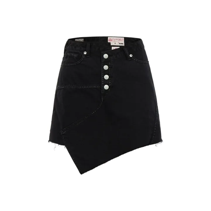 EVISU Casual Short Skirts Women's Black-0