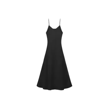 AHDO Slip Dresses Women's Black
