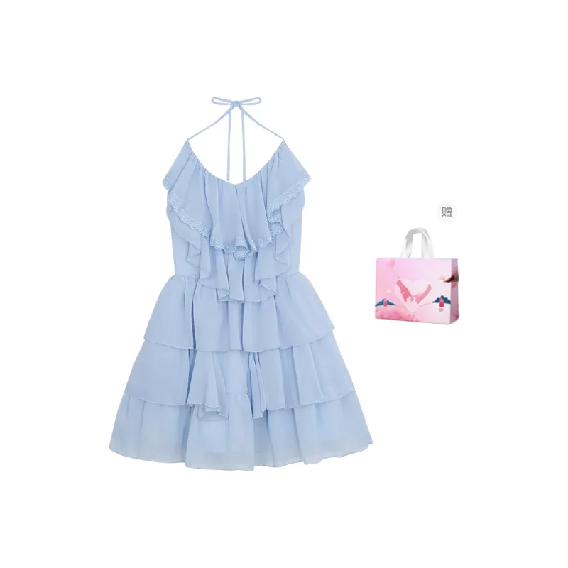 GLEE DIARY Slip Dresses Women's-13