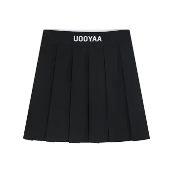 UOOYAA Casual Short Skirts Women's Black