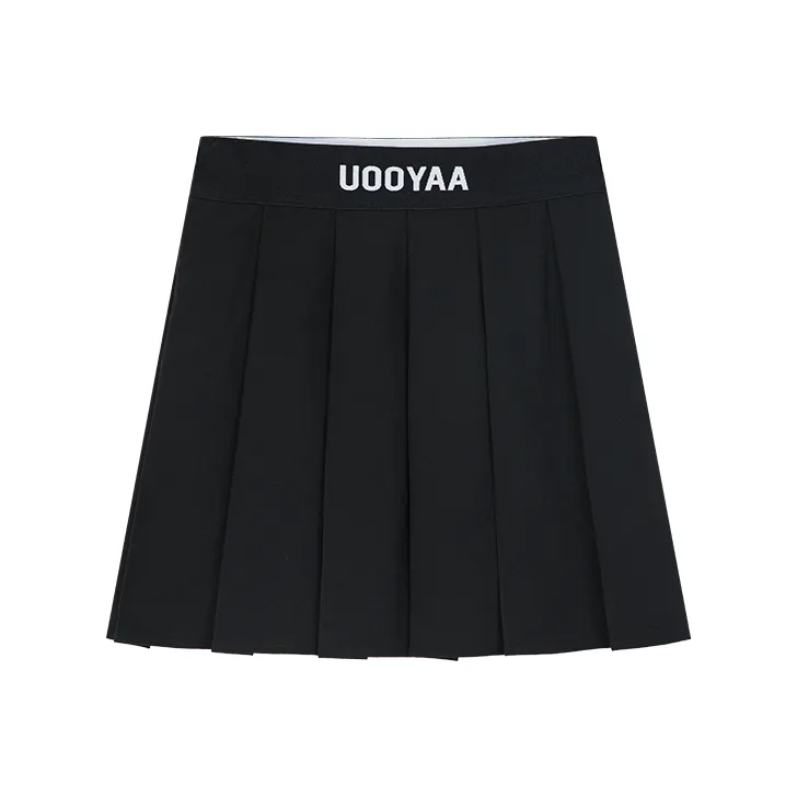 UOOYAA Casual Short Skirts Women's Black-0