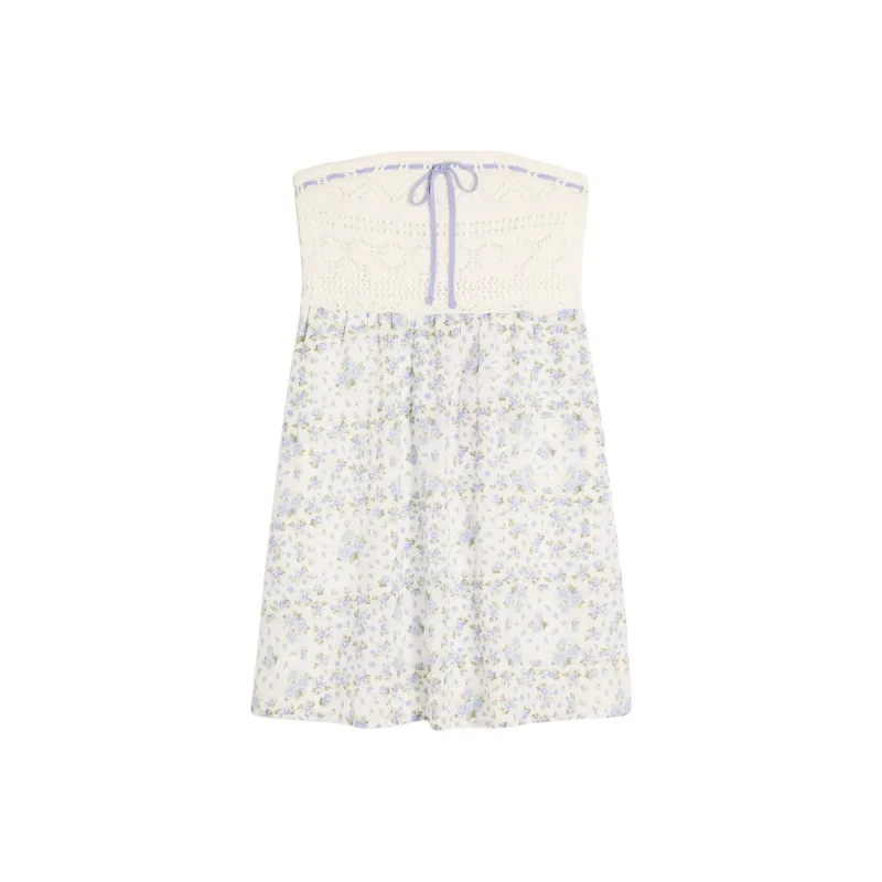 Hollister Sleeveless Dress Women's White-0
