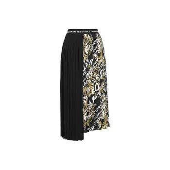 VERSACE JEANS COUTURE Garland High Waist Pleated Skirt
