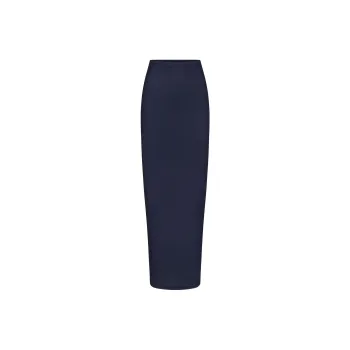 SKIMS SOFT LOUNGE LONG SKIRT Casual Long Skirts Women's NAVY/Marine Blue