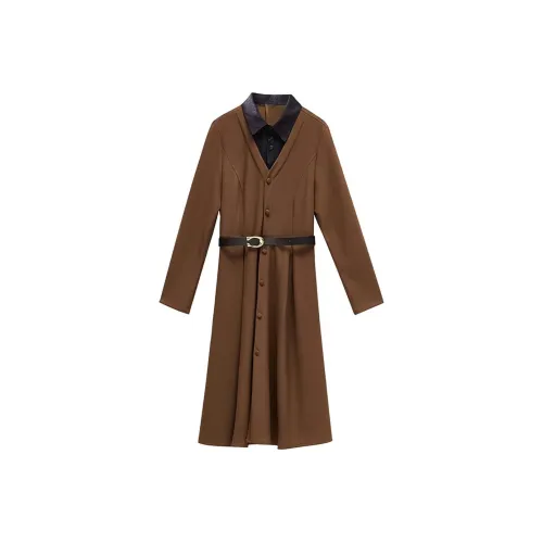 Mapping Long Sleeved Dresses Women's