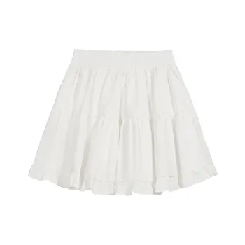 ETSE Casual Short Skirts Women's White