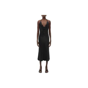 Bottega Veneta Slip Dress Women's Black