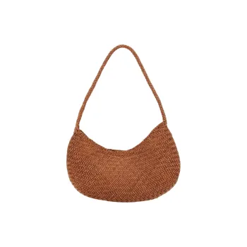 Dragon Diffusion Leather Shoulder Bag Women's Tobacco Brown