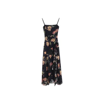 DREAM SEVEN 77 Slip Dress Women's Black
