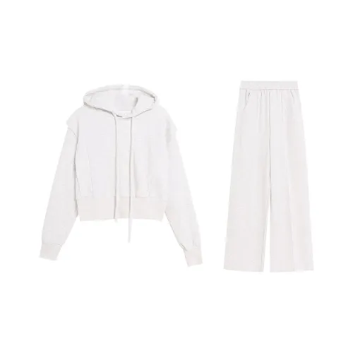 ZVJH Casual Suit Women's Greige