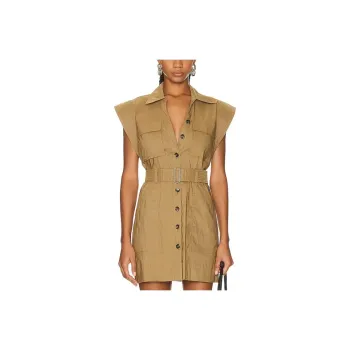 A.L.C. Sleeveless Dress Women's Olive