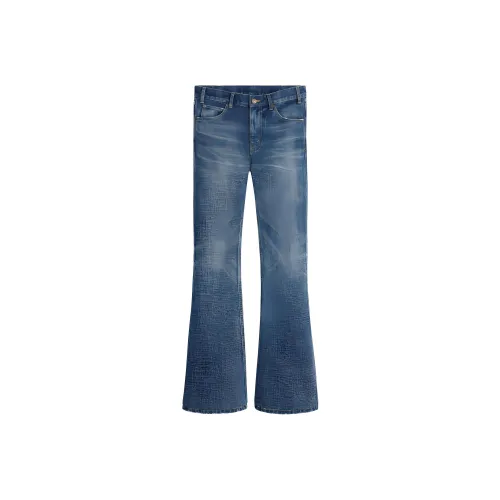 CELINE Marco Jeans In Dark Union Wash Denim