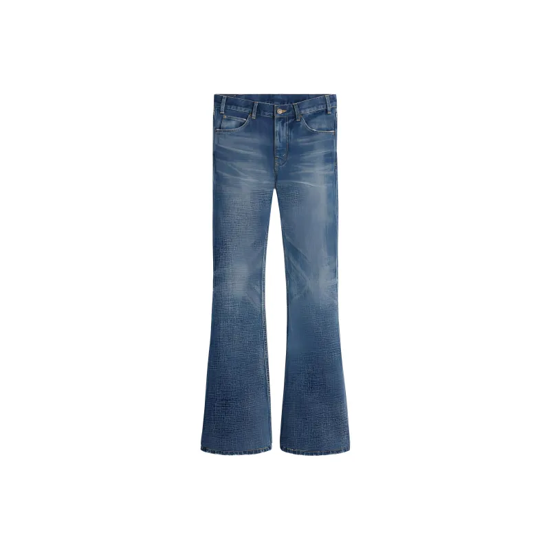 CELINE Marco Jeans In Dark Union Wash Denim-0