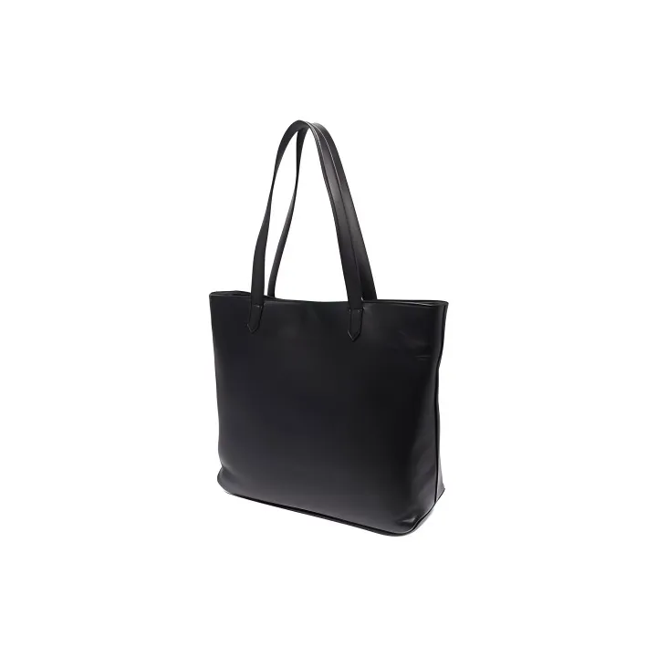 Timberland Sheepskin Tote Bag, Shopping Bag, Shoulder Bag, Handbag Unisex Black-1