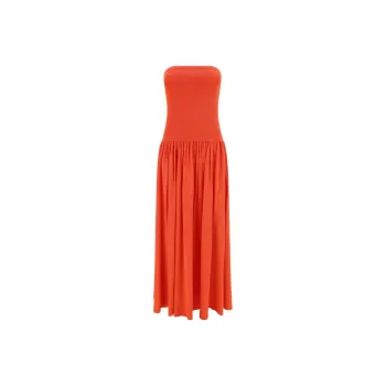 Zimmermann Sleeveless Dress Women's Coral Red
