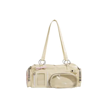 SHORT HAIR GIRL PU Shoulder Bag Women's Multicolor