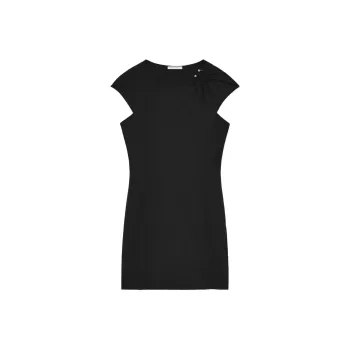 Patrizia Pepe Piercing detail Mini Dress