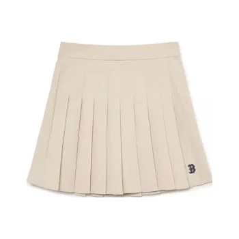 MLB Casual Short Skirts Women's Light Beige
