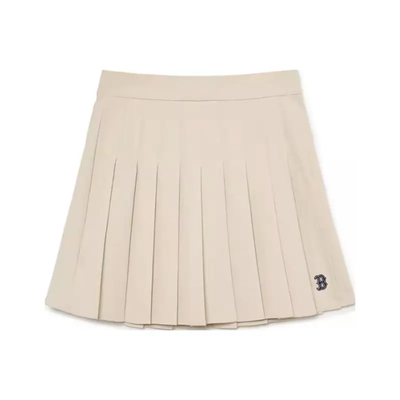 MLB Casual Short Skirts Women's Light Beige-0