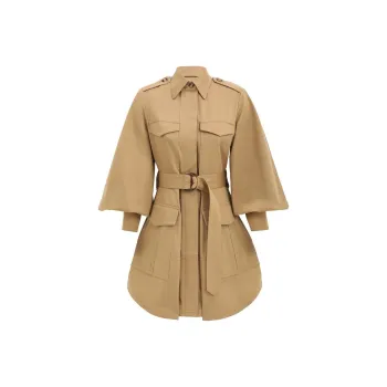 Zimmermann Illuminate Cargo Mini Dress