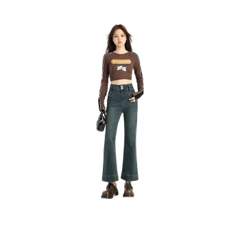 Oudifu Jeans Women's Concrete Gray