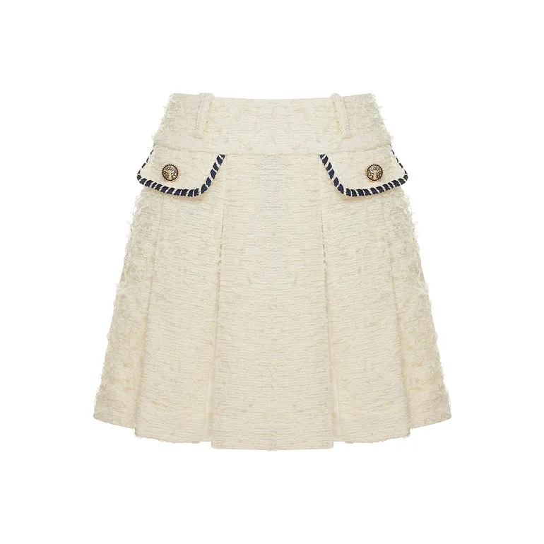 D'zzit Skirt Women's Light Yellow-0