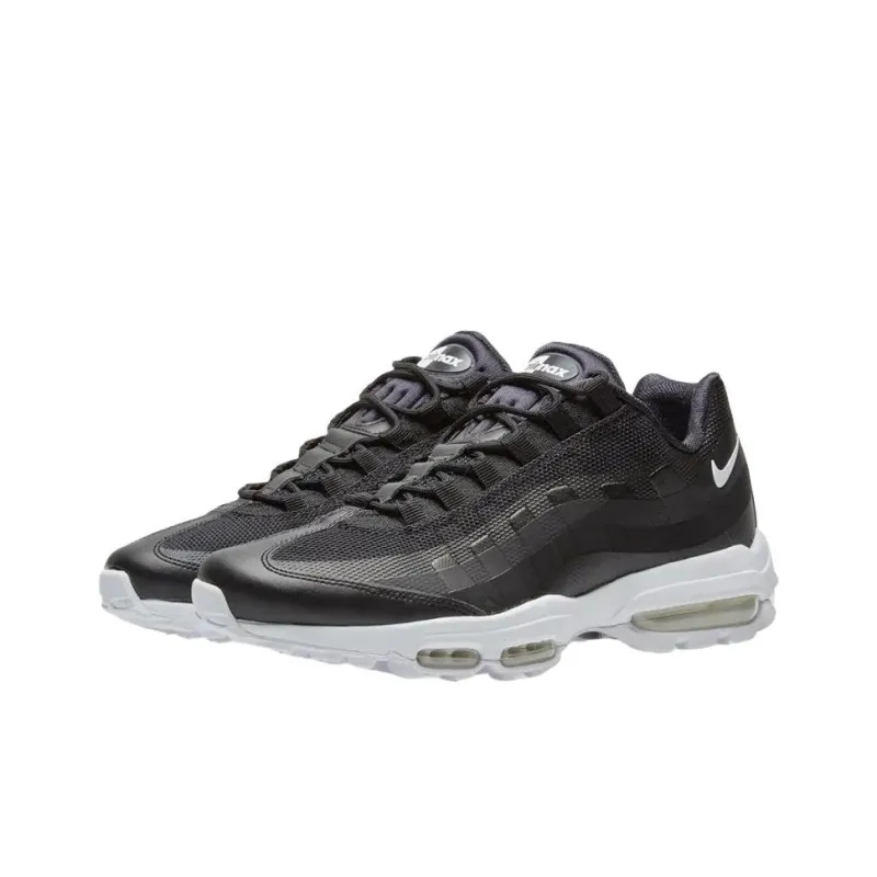 Nike Air Max 95 Cushioning, Breathable, Supportive Low Top Running Shoes Men's Black-1