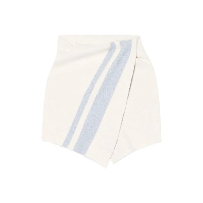 Jacquemus La Jupe Bagnu Skirt 'Jacquard Blue Stripe'-0