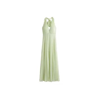 Abercrombie＆Fitch Sleeveless Dress Women's Sea Bubble Stone Green