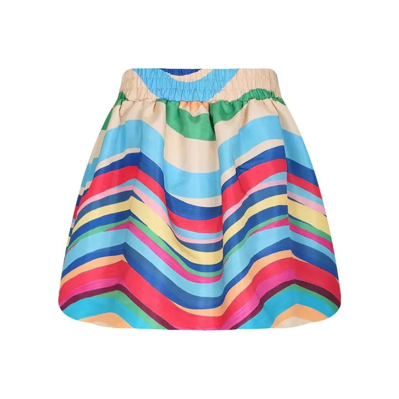 RED VALENTINO Casual Short Skirts Women's Multicolor-0